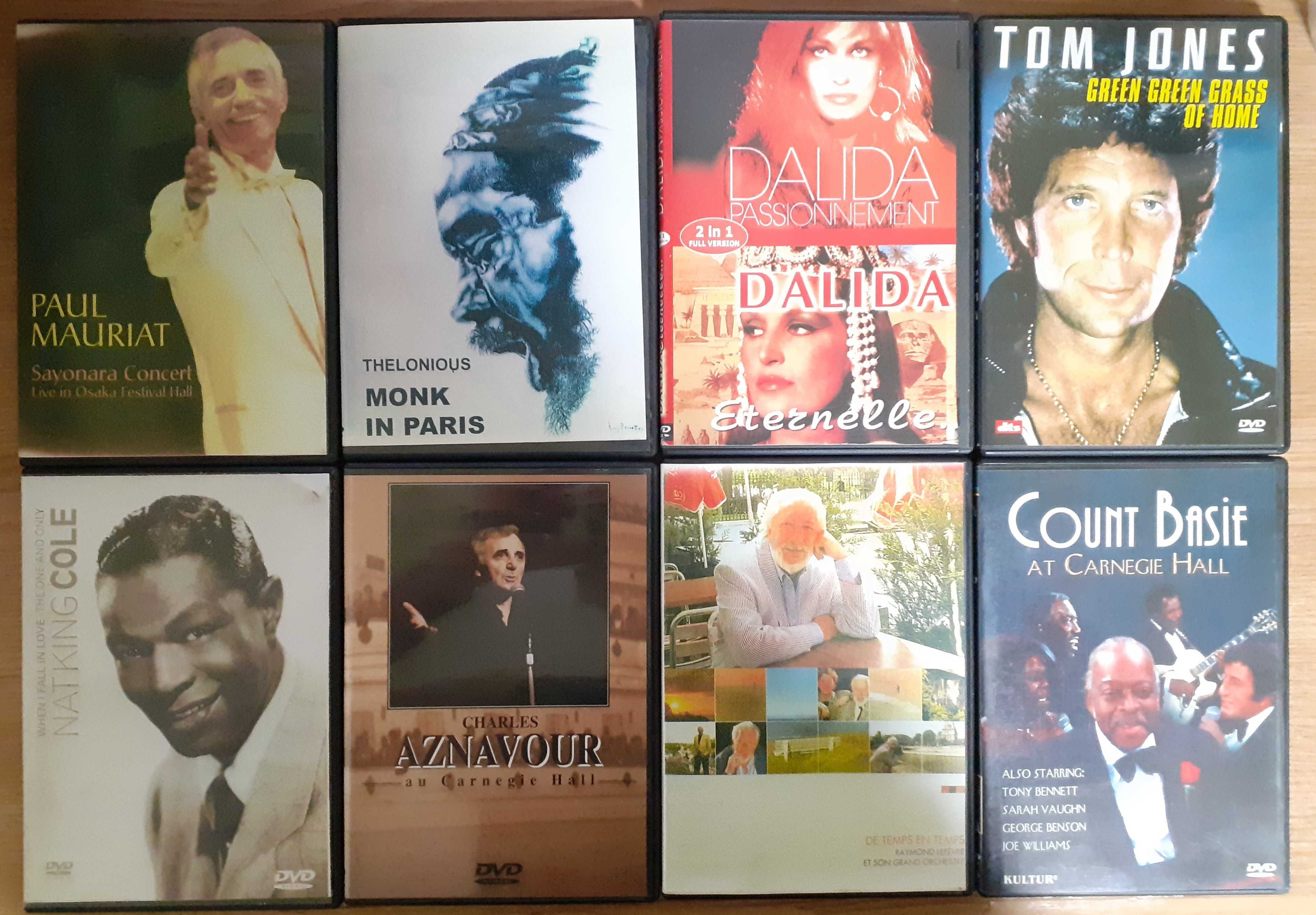DVD - диски с музыкой, концертами (Джаз, рок, поп-музыка и др.)
