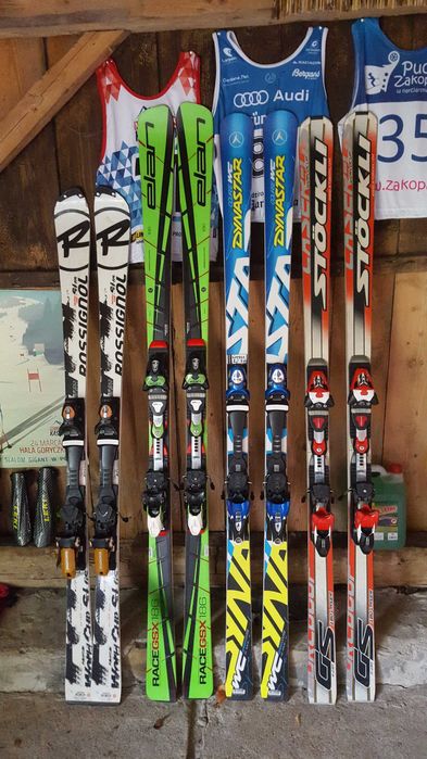 Narty Stockli LASER GS WC - zawodnicze - komórki - 180 cm R 21 m