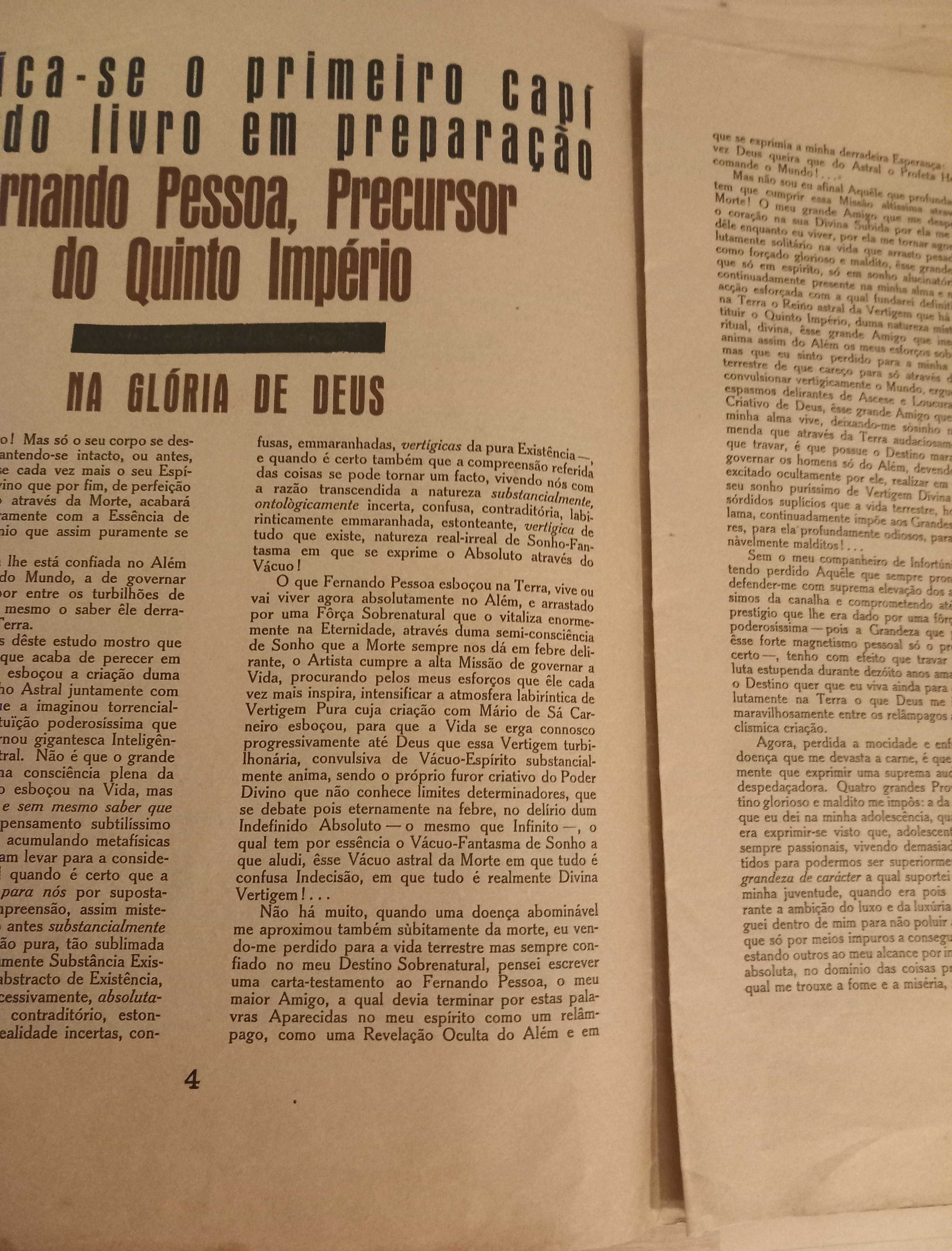 Presença - Número consagrado a Fernando Pessoa