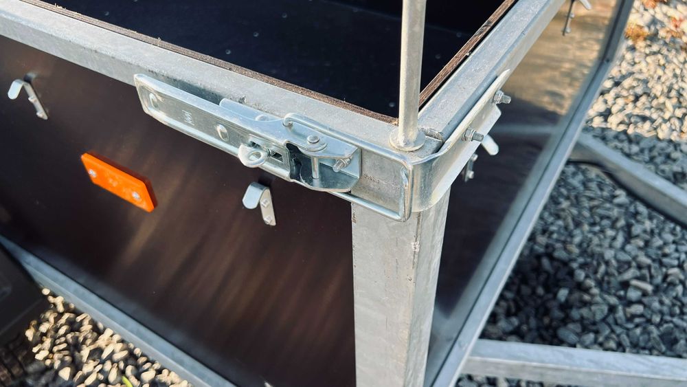 Прицеп до легкового авто оцинкований 2,15 х 1,26 м, борт 60см