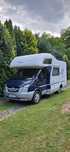 Hymer-Eriba C512CL  Transit 2007 126tys km,Alkowa,6m,Klima,TV,Solar,