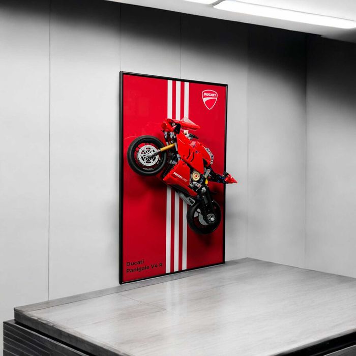 Арт Тримач Рамка для LEGO Technic Ducati Panigale V4 R 42107 Мотоцикл