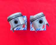 2x tłoki pierścienie sworznie 77,0 A 77mm 650ccm Gorzyce oryginalne