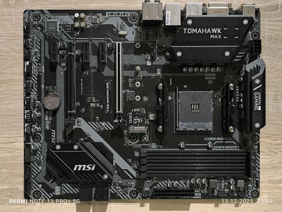 MSI B450 Tomahawk Max II AM4 Win10/11