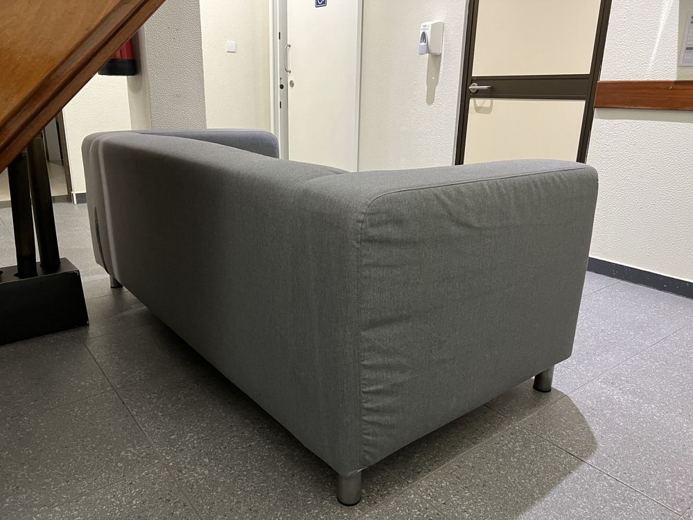 Sofá cinzento ikea
