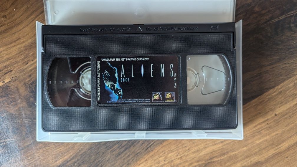 Alien Obcy saga 4 części kaseta VHS