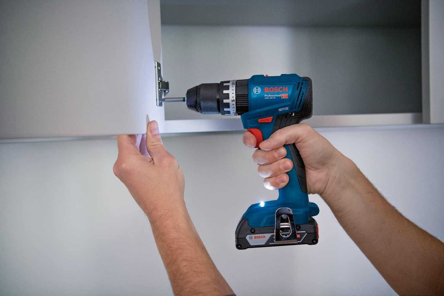 Шуруповерт бездротовий ударний дриль шурупокрут Bosch GSB 18V-45