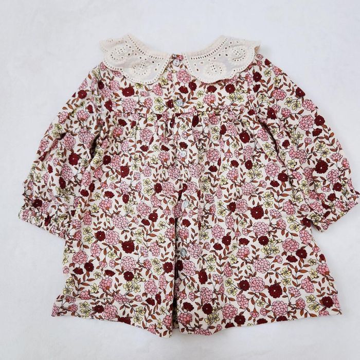 Платье с воротником детское zara новое