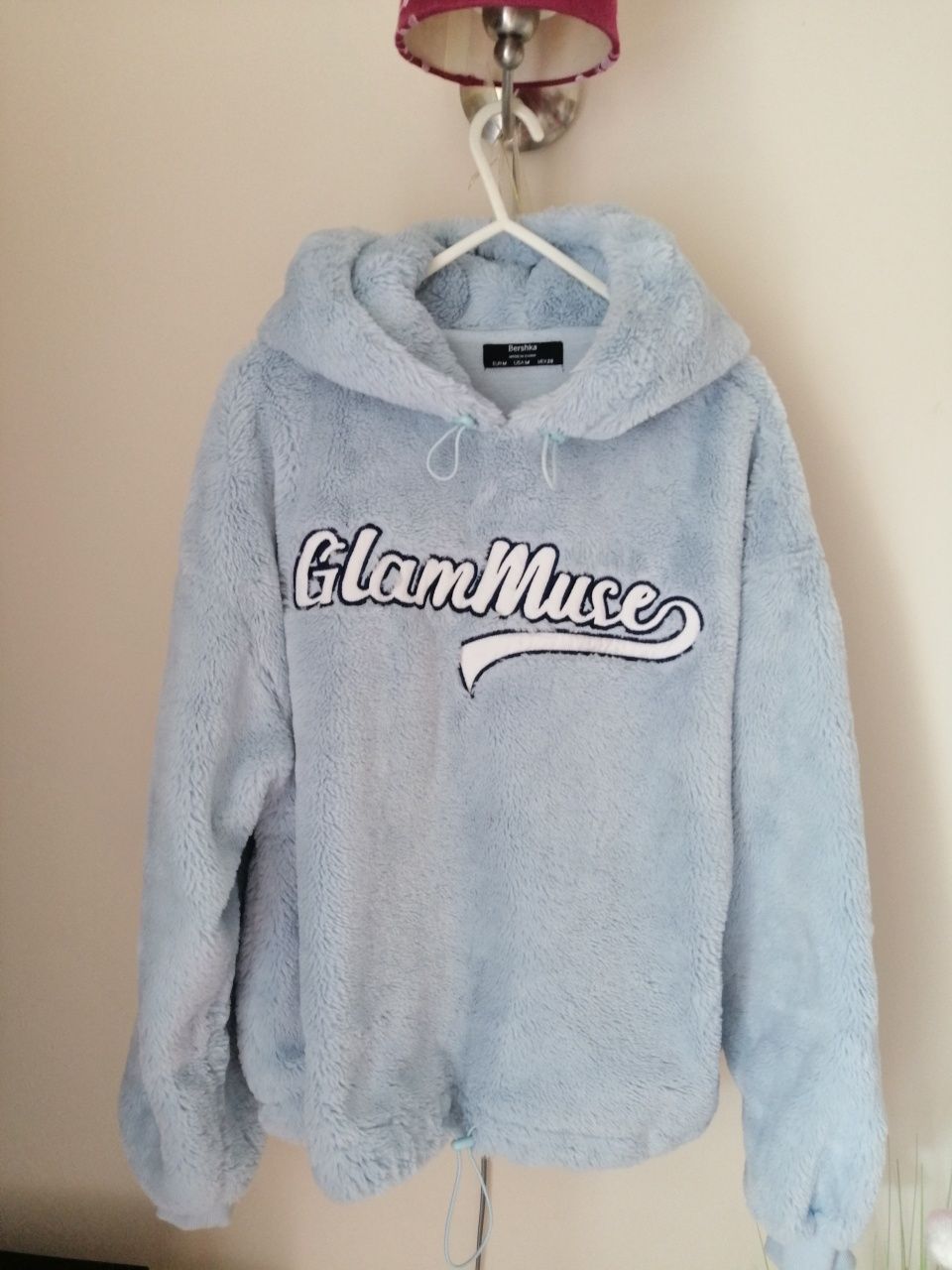 Gruba ciepła pluszowa bluza Bershka M /L /XL