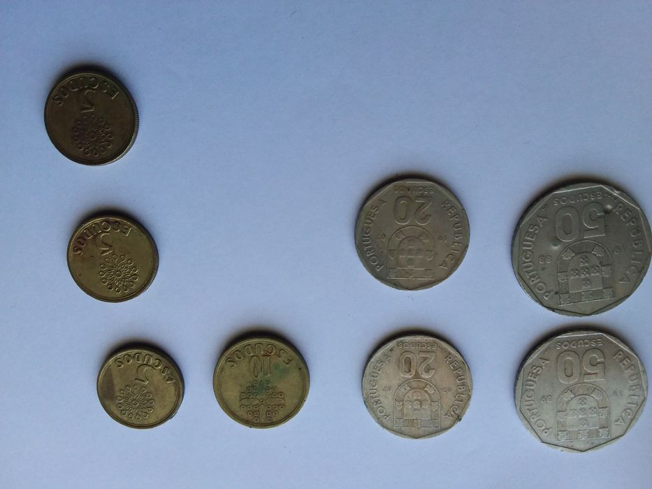 Moedas antigas para veder