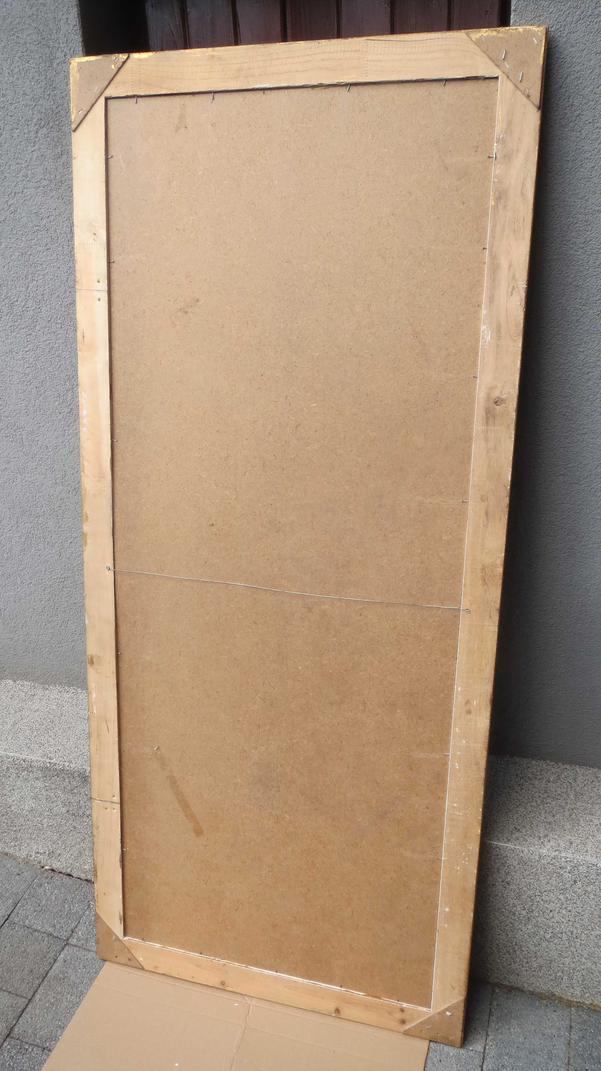 Duże kryształowe lustro 162 cm