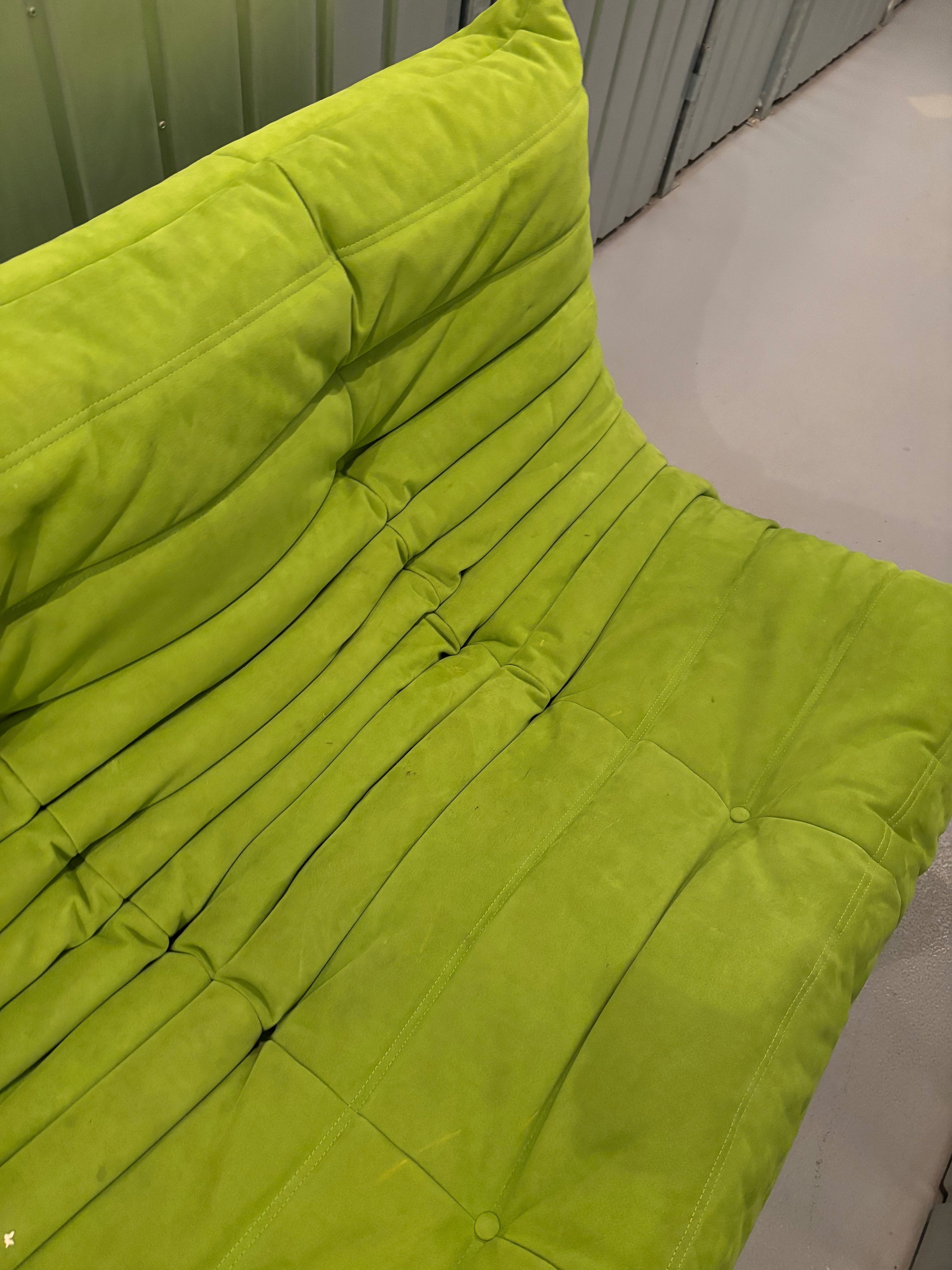 Zielona sofa Ligne Roset togo