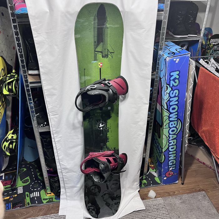 Burton Process 155 cm + Burton Mission rozm. M (40-43) - snowboard set