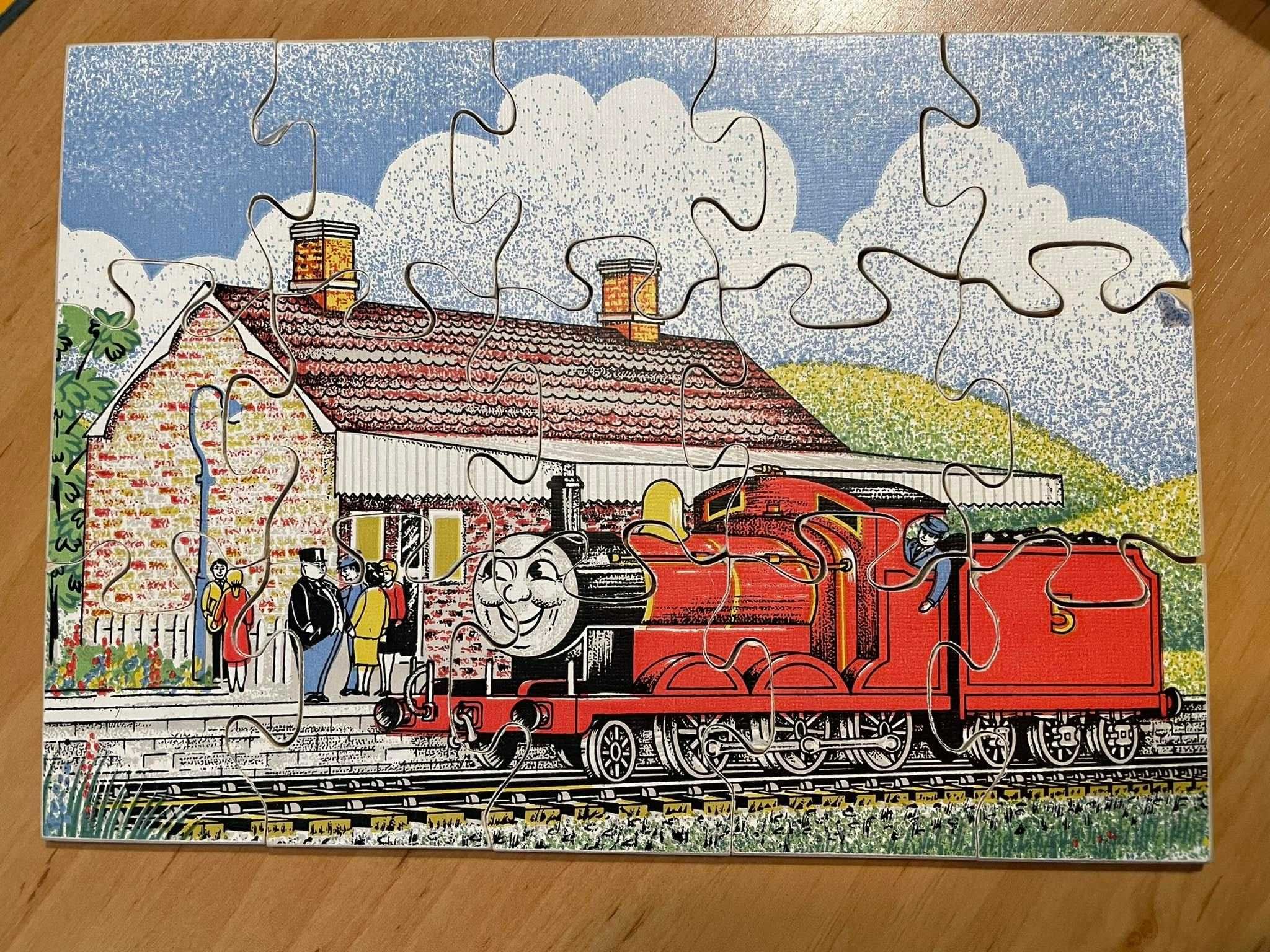 Puzzle Tomek i Przyjaciele pociąg (15 elementów)