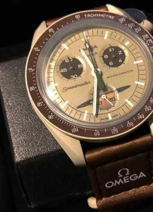 Omega x Swatch SO33T100 Saturn - Detale Saturnu w Designie