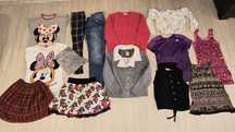 Spódnica, bluzka Minnie, spodnie, spodenki, sweter, hiszpanka r. 140