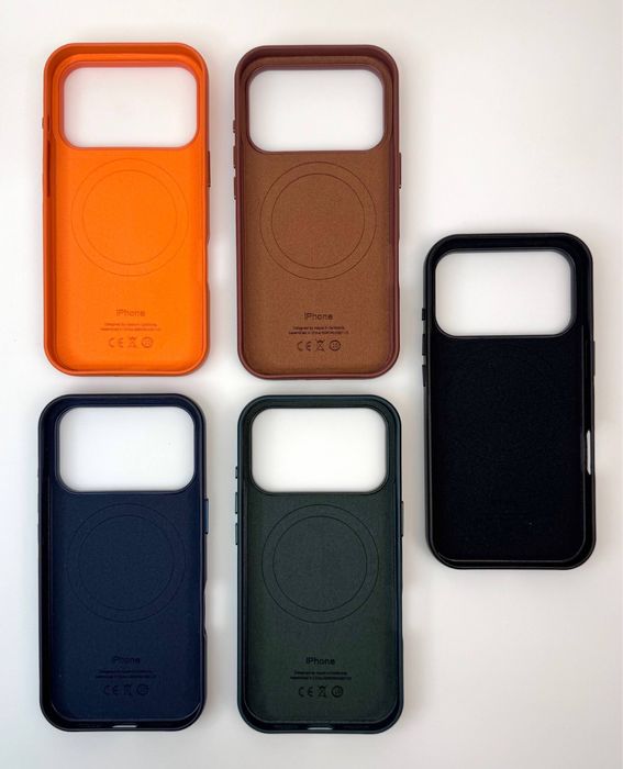 Шкіряний чохол Leather Case з Magsafe для iPhone 17 Pro , 17 Pro Max