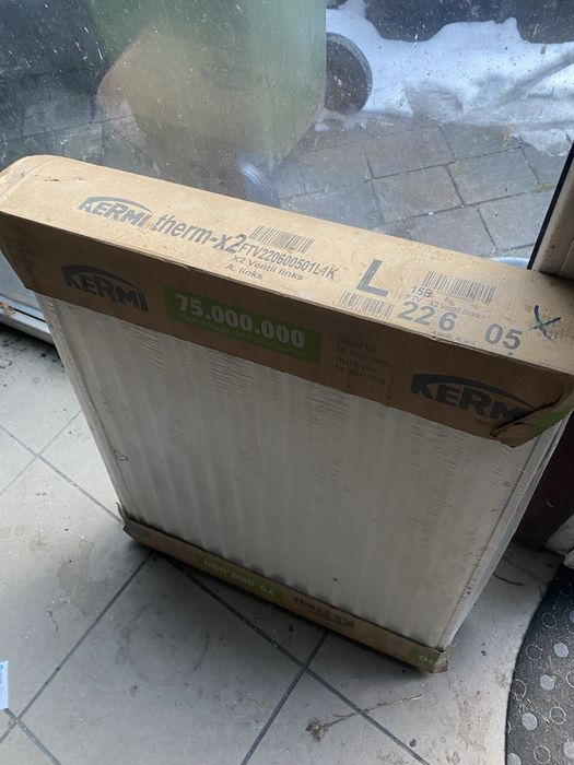 Gzejnik Kermi 22 600x500 lewy dolne zasilanie nowy