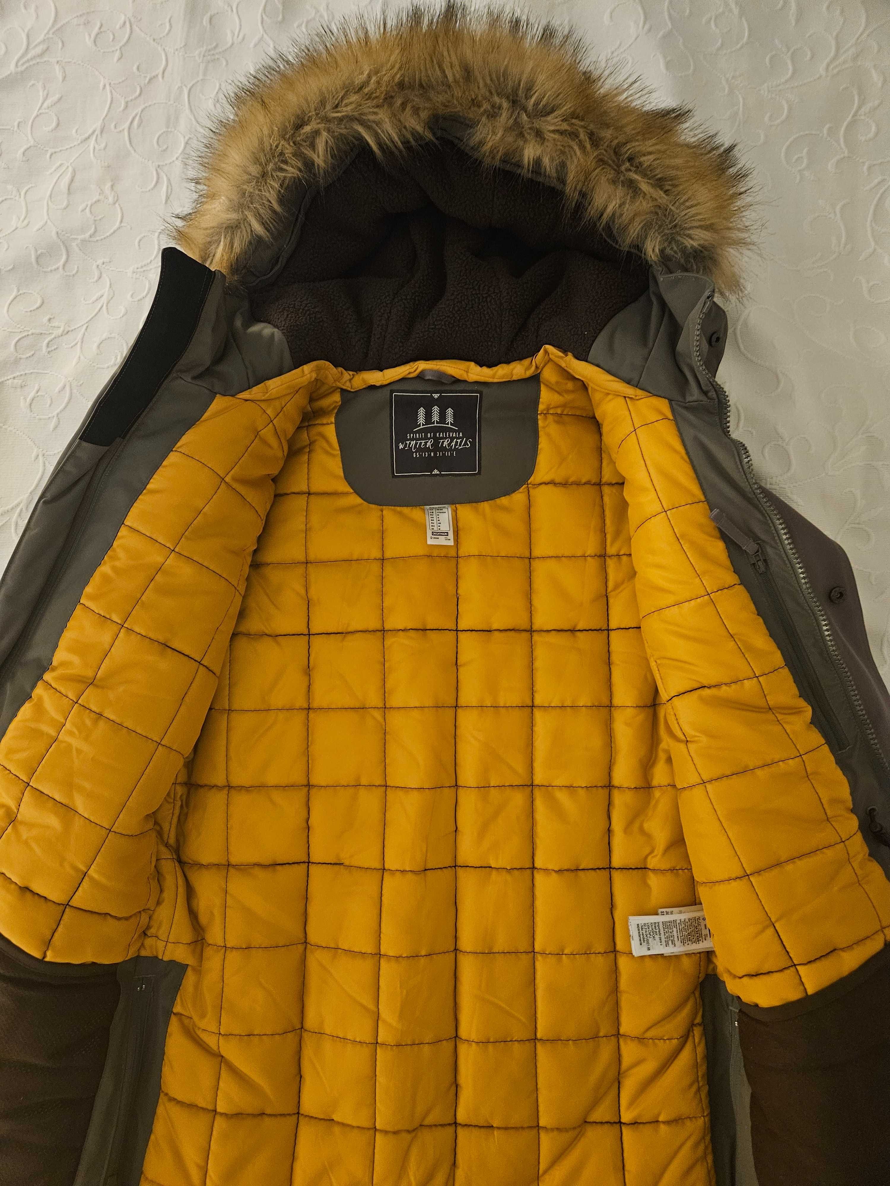 Kurtka Quechua parka zimowa męska SH500 -20°C wodoodporna