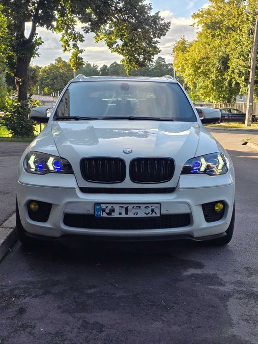Full LED фари для BMW X5 E70 в стилі BMW X5 G05