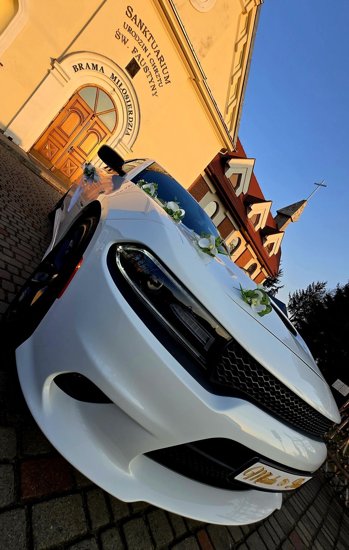 Auto do ślubu Dodge Charger V8, HEMI, Kutno Głowno Poddębice Łódzkie
