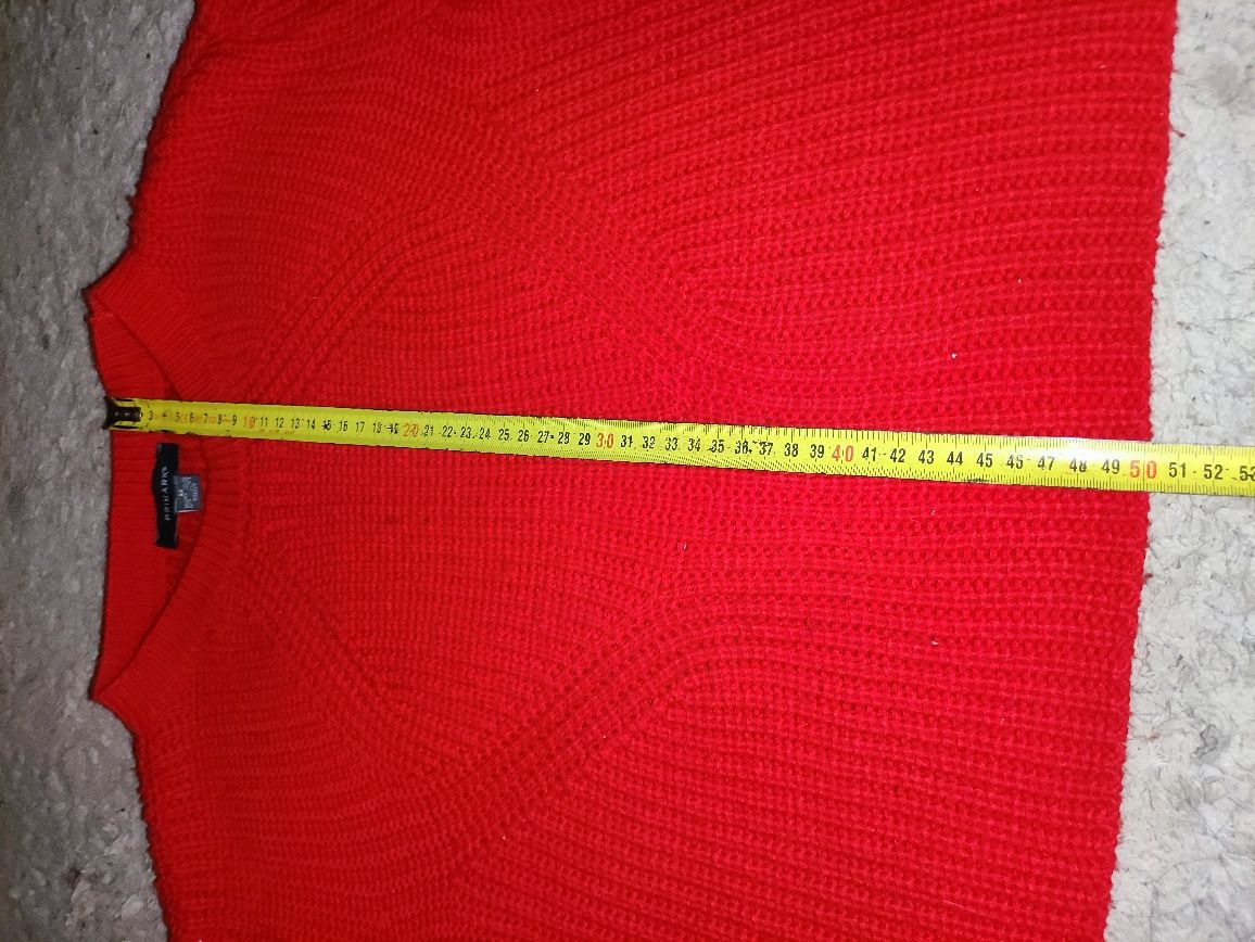 Sweter czerwony Primark rozmiar M