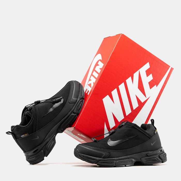 Мужские зимние кроссовки с мехом Nike Zoom Pulse Cordura "Black"