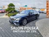 Mercedes-Benz Klasa S Long*4-Matic*bezwypadek*1-właściciel*max wyposażenie*340KM