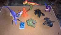 Plastikowe dinozaury i Tune squad -  zestaw .