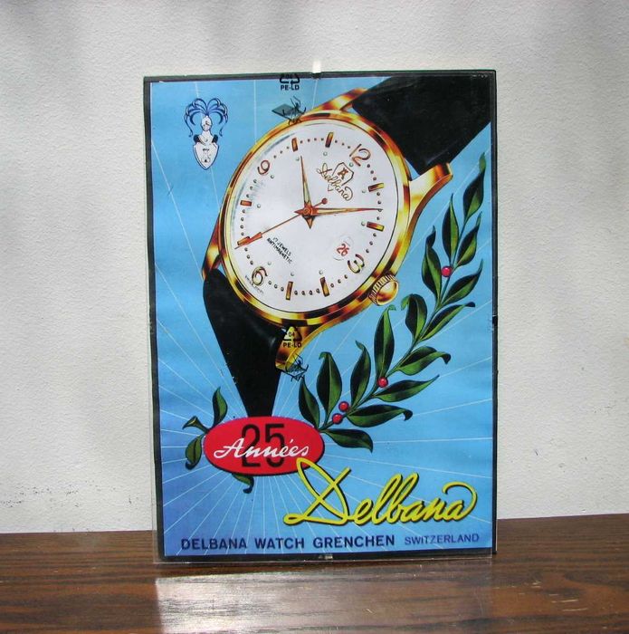 Delbana Swiss. Plakat reklamowy.