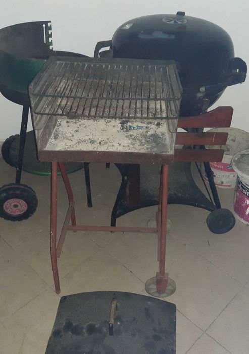 Grill przenosny stalowy 4 szt