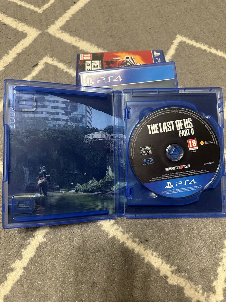 Продам Red dead Redemption 2,The Last of us2 та Hogwarts Legasy ps 4