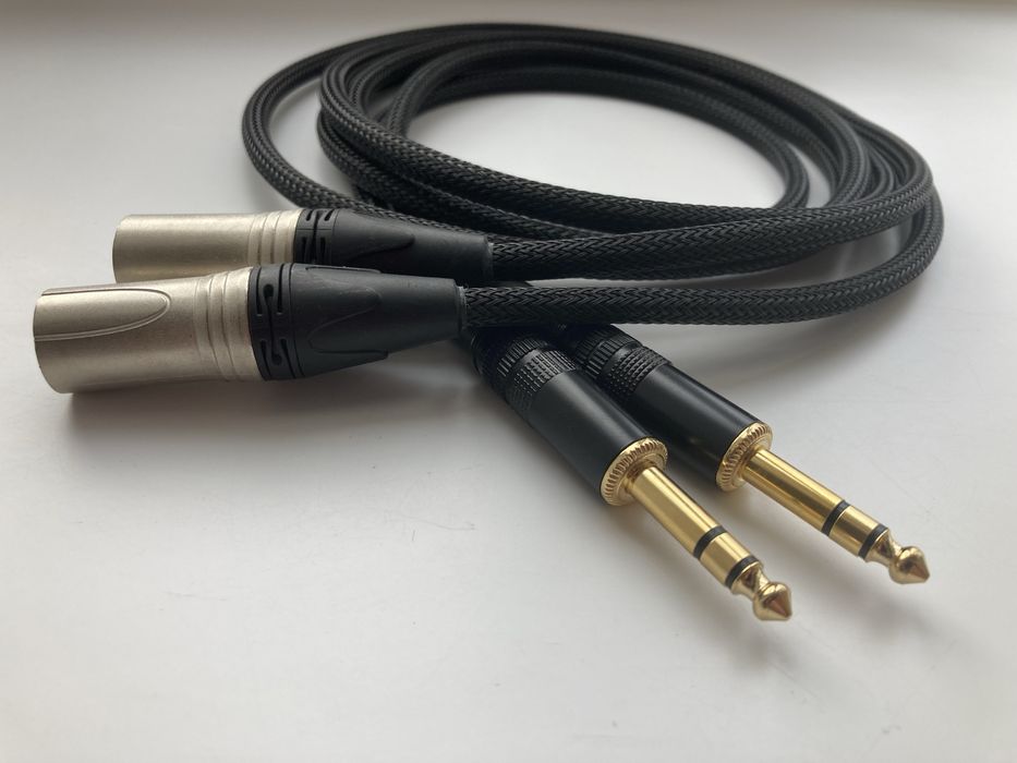 Кабель для мониторов XLR/TRS,XLR/XLR