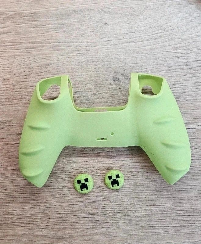 Minecraft Silikonowy pokrowiec etui na kontroler PS5 Playstation 5