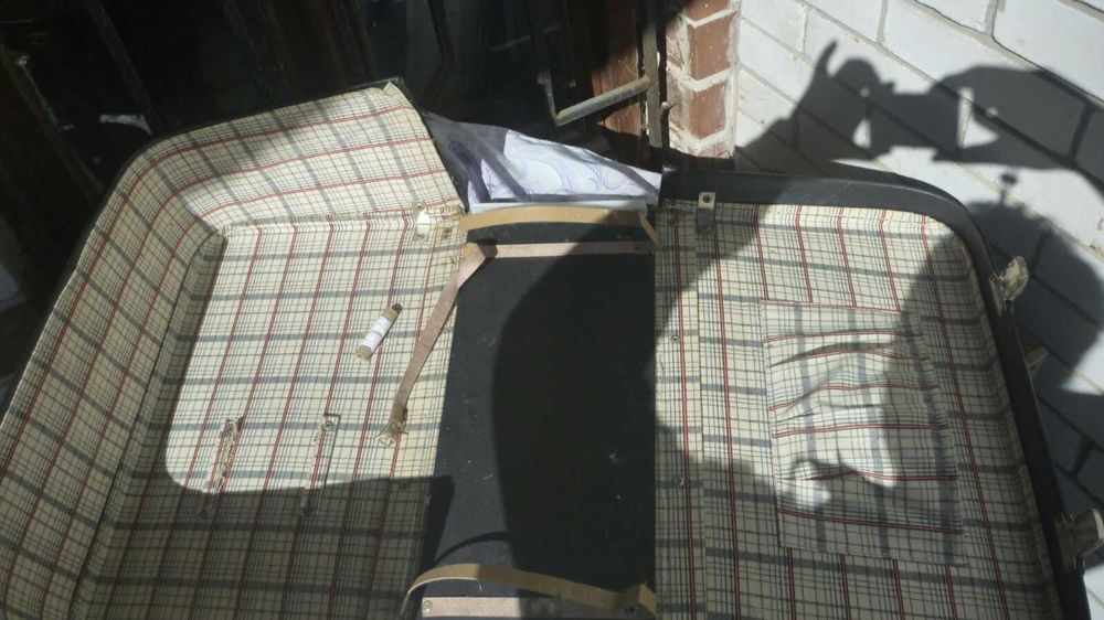 Саквояж чемодан старовинний.