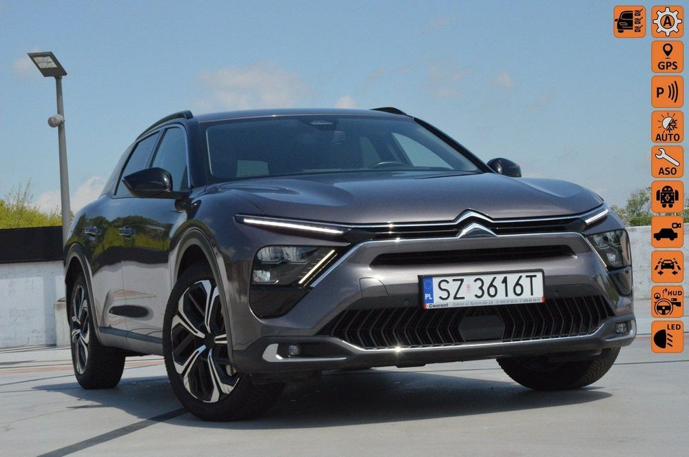 Citroën C5X 1.6 181 KM Automat+Manetki F1 Allure/Navi/Kamera cofania/Skóra/Hak