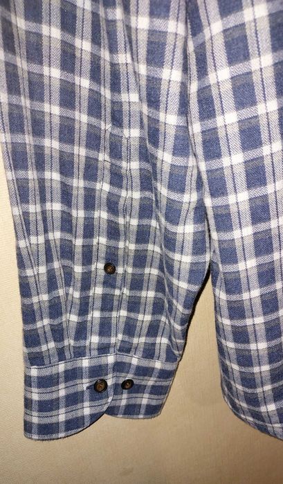 Неношеная 2XL OLYMP Красивая Слегка Плотная рубашка в клетку