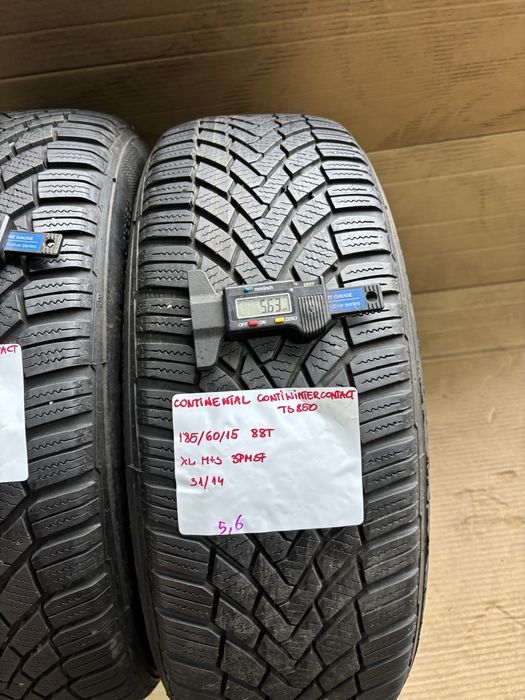 185/60R15 88T CONTINENTAL CONTIWINTERCONTACT TS850 opona zimowa 3pmsf