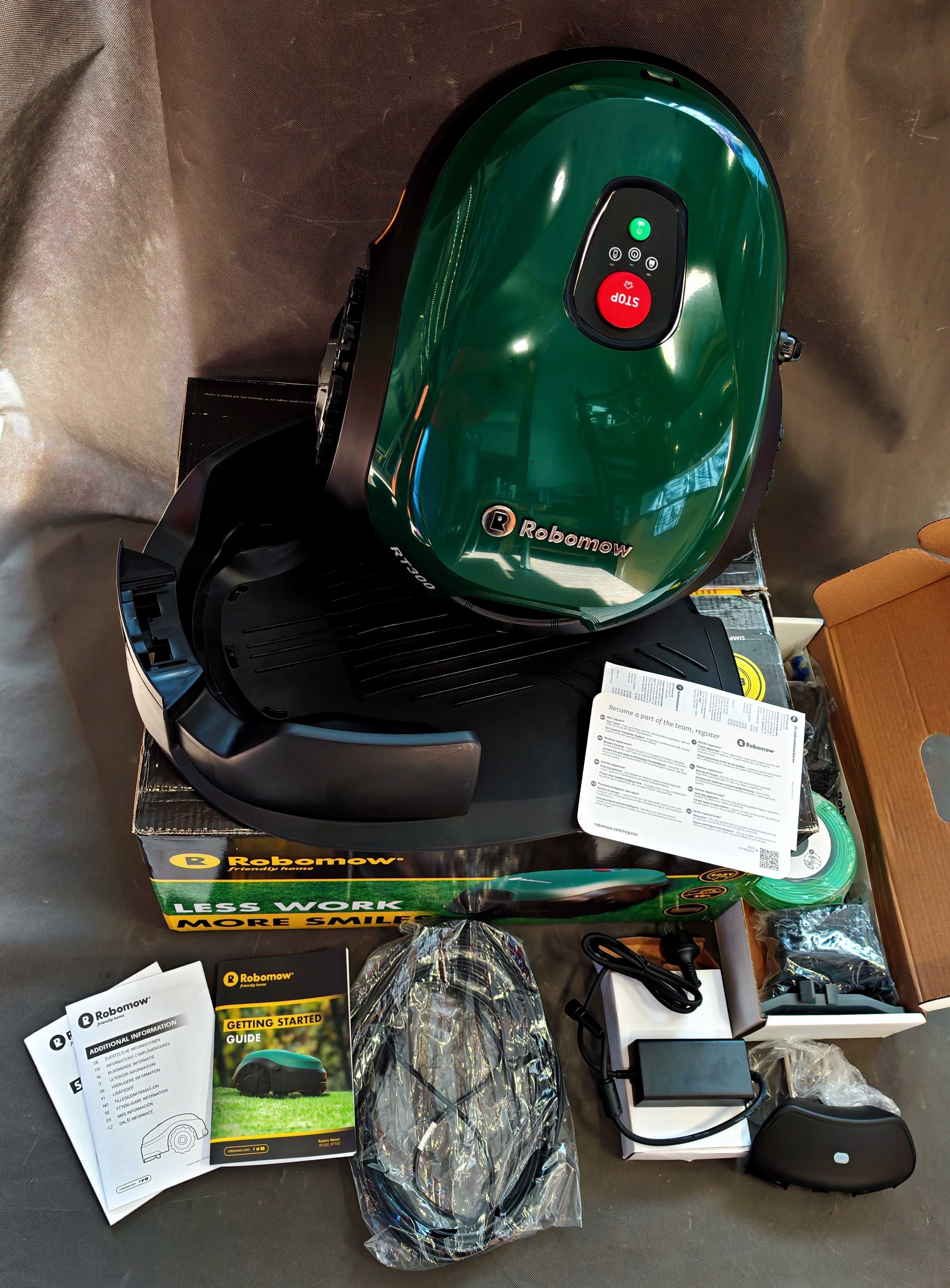 Robot koszący Kosiarka automatyczna Robomow RT300 Komplet NOWY !!