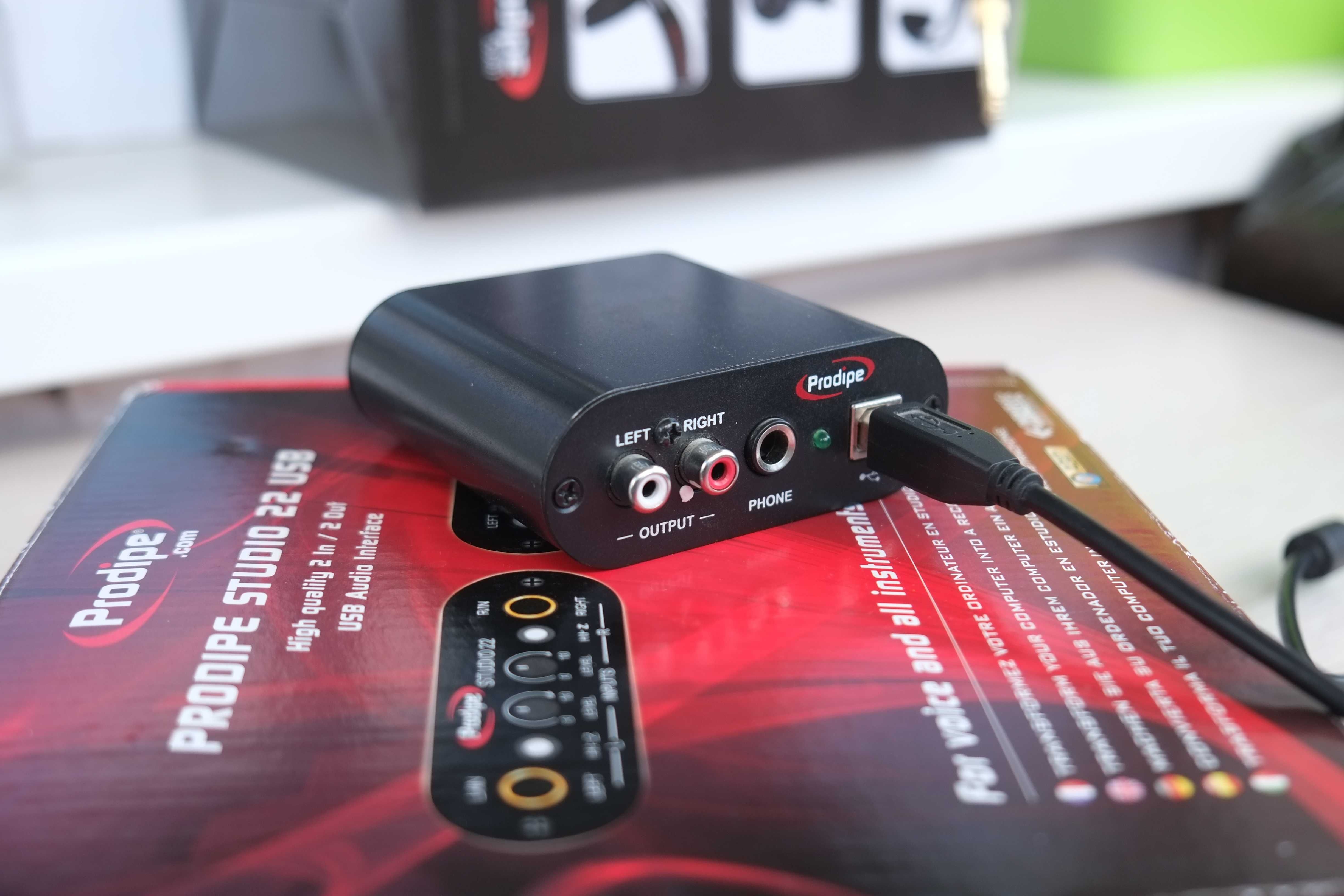 Аудиоинтерфейс Prodipe Studio 22 USB