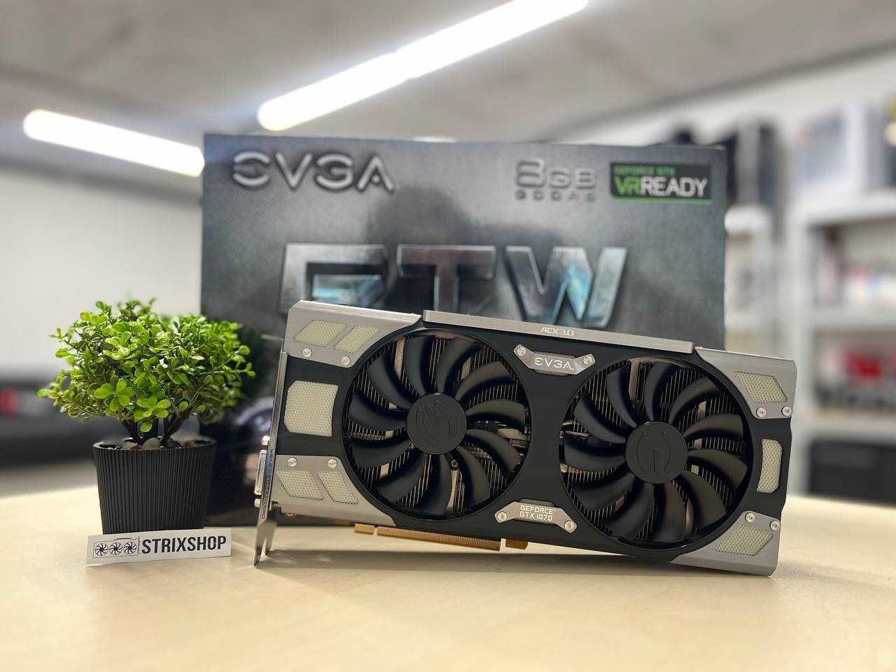 Гарантія! Відеокарта EVGA GTX 1070 8Gb FTW Gaming ACX 3.0 Б/В