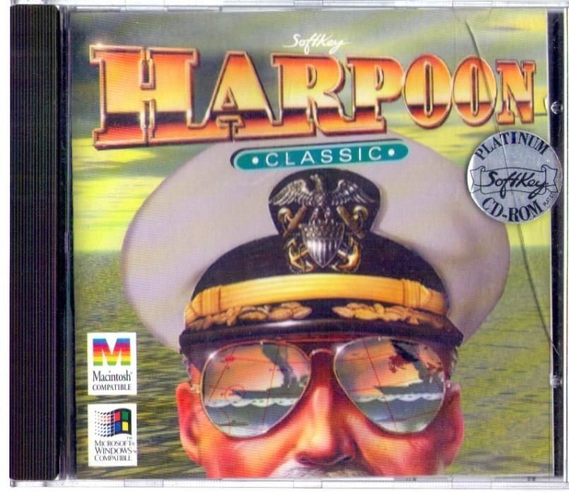 Jogo clássico p/ PC - Harpoon - Original