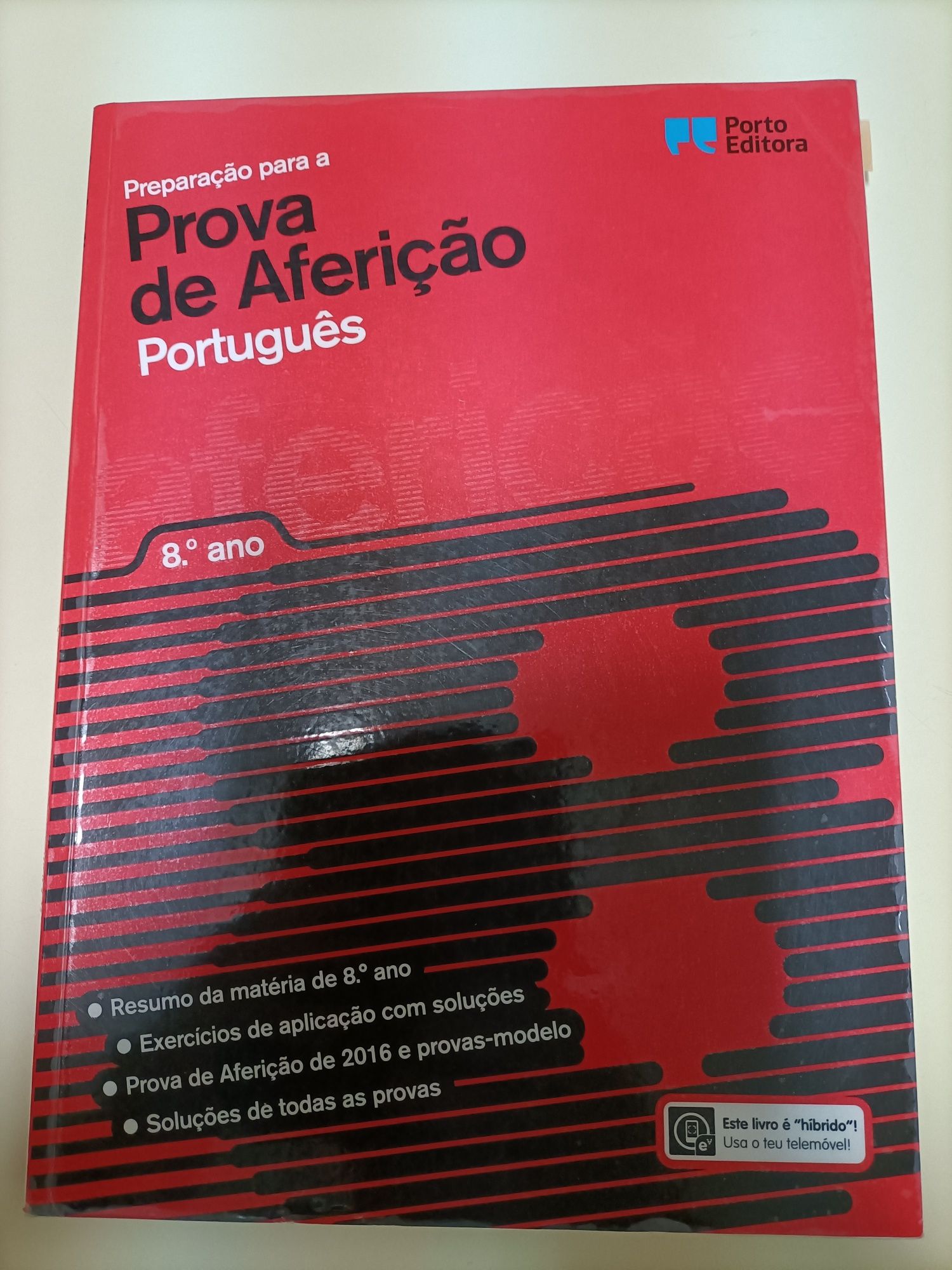 Livro de português de testes  do 8.ano