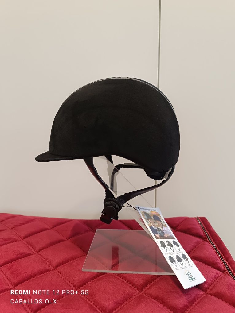52;53;54 Kask jeździecki USG Comfort Glossy