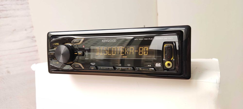 Kenwood KMM-361SD с Bluetooth RGB MOSFET 4x50 магнитола - оригинал!