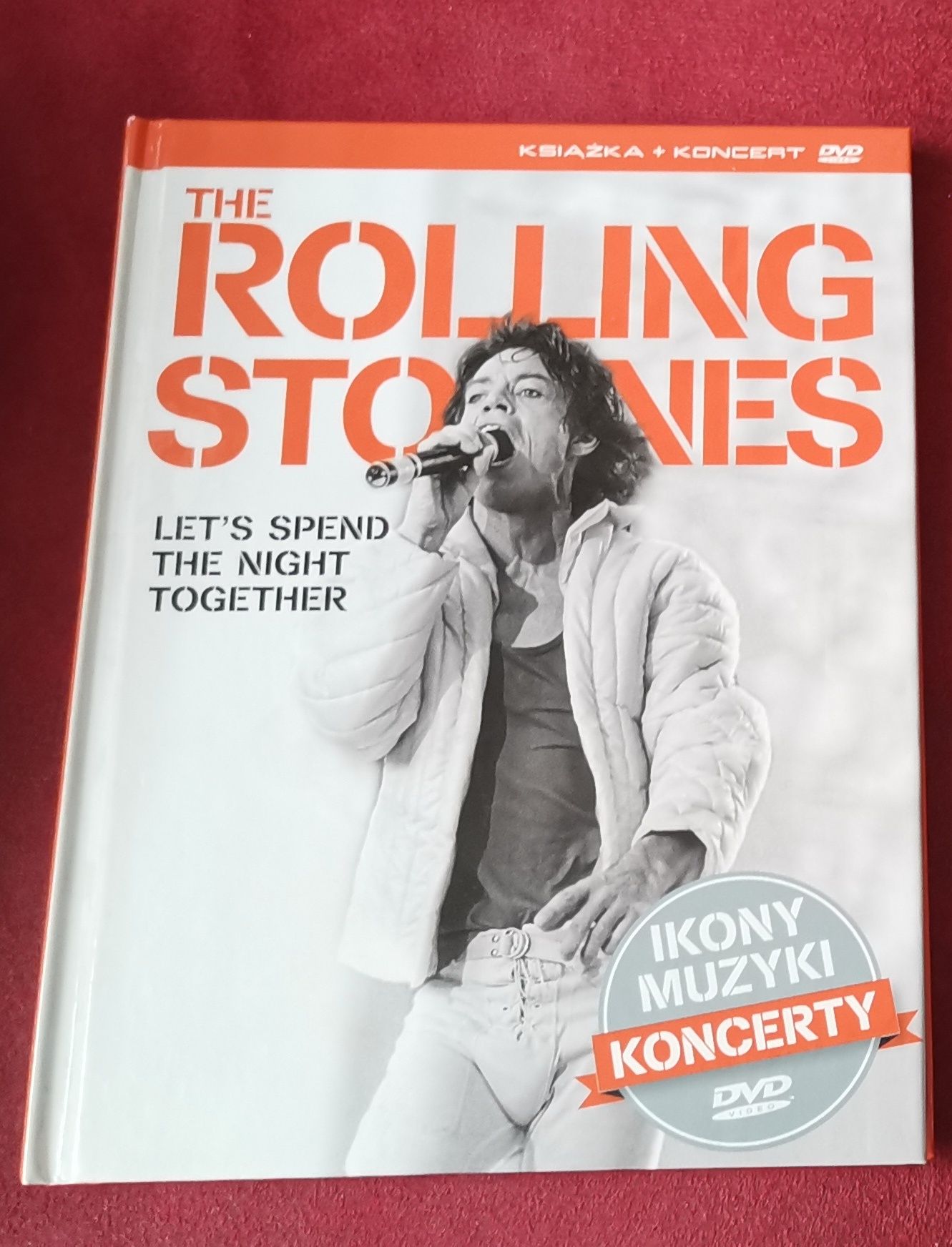 Koncert The Rolling Stones Let's Spend The Night Together DVD książka