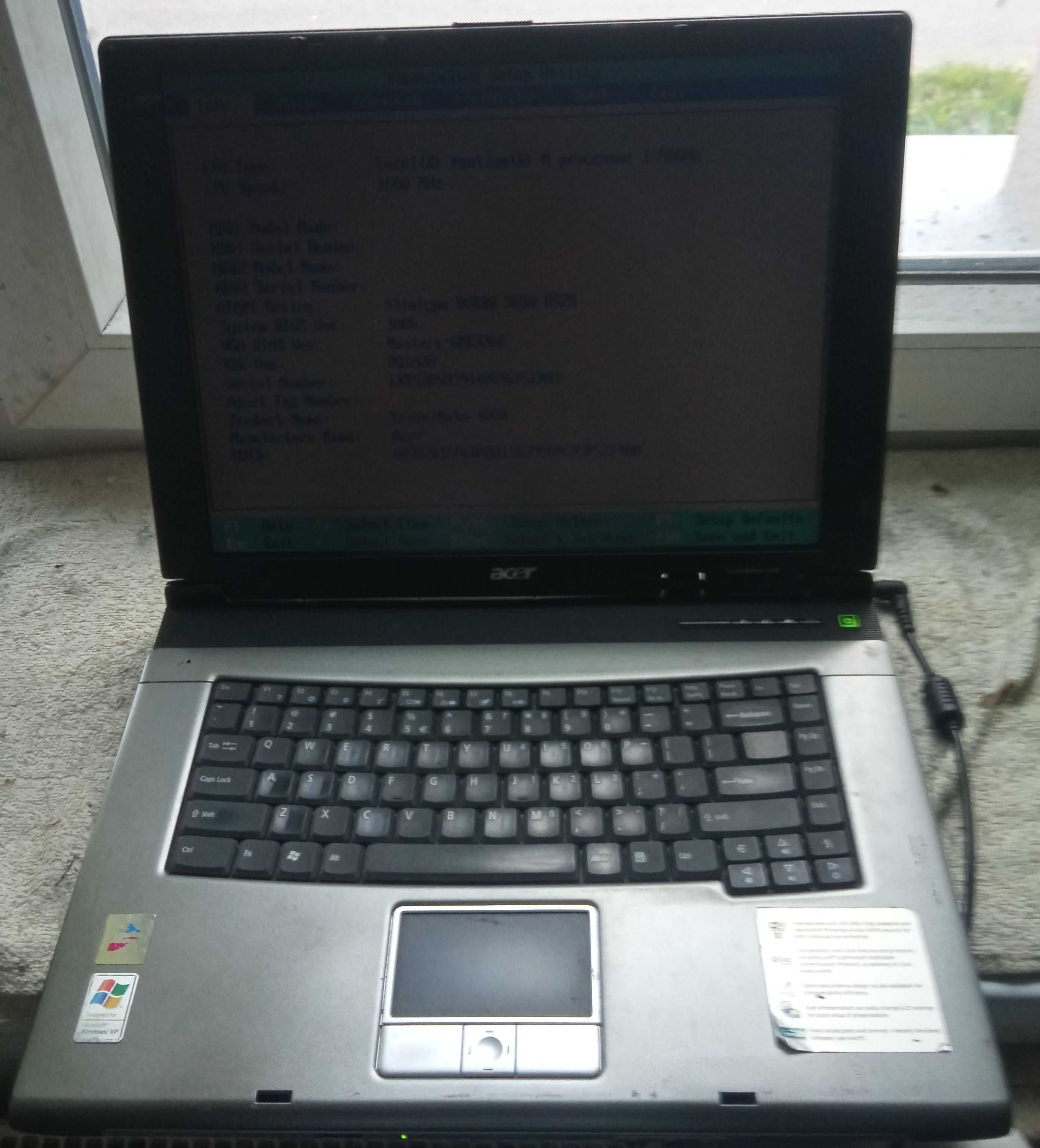 laptop Acer Travelmate4000