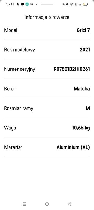 Rower Cannyon Grizl 7