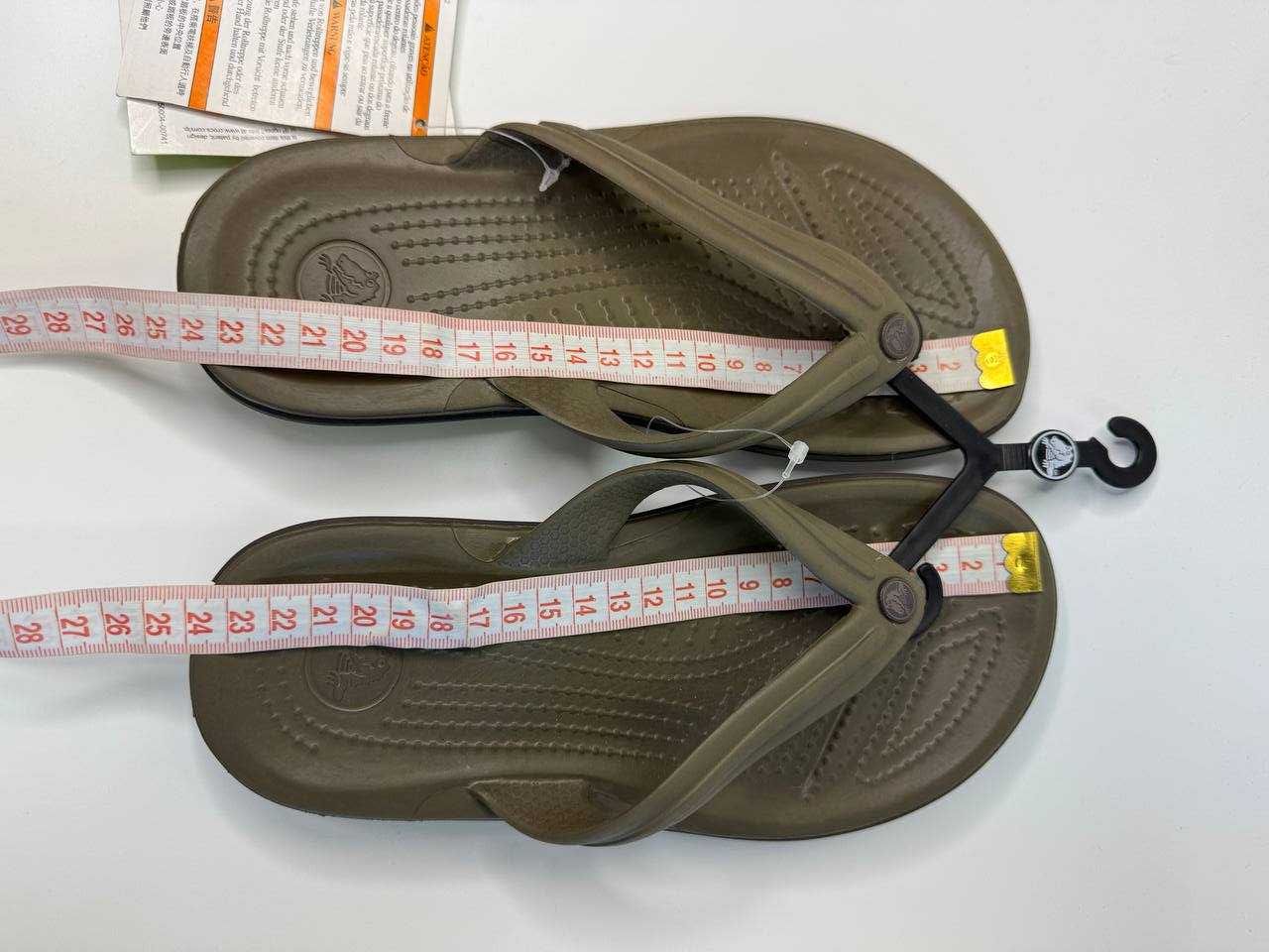 Crocs Crocband Flip walnut Крокси М4/W6 М7/W9 М9/W11 Уцінка! №10089