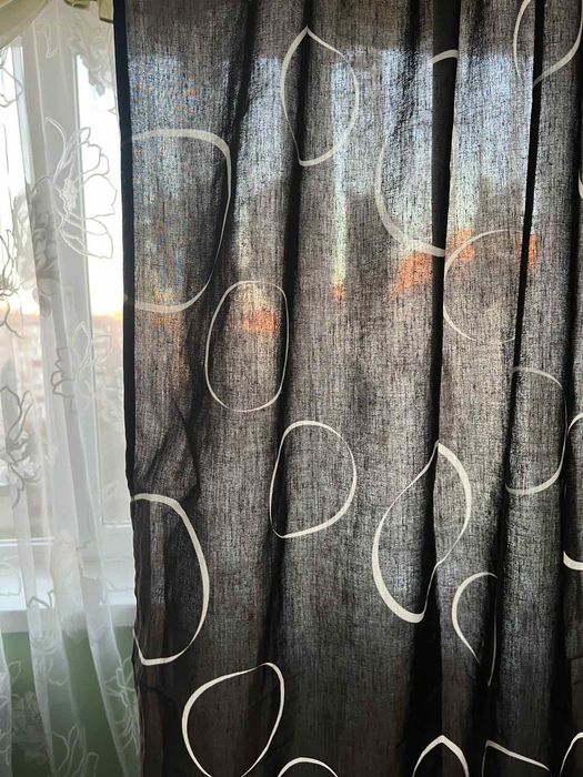 Комплект з двох штор